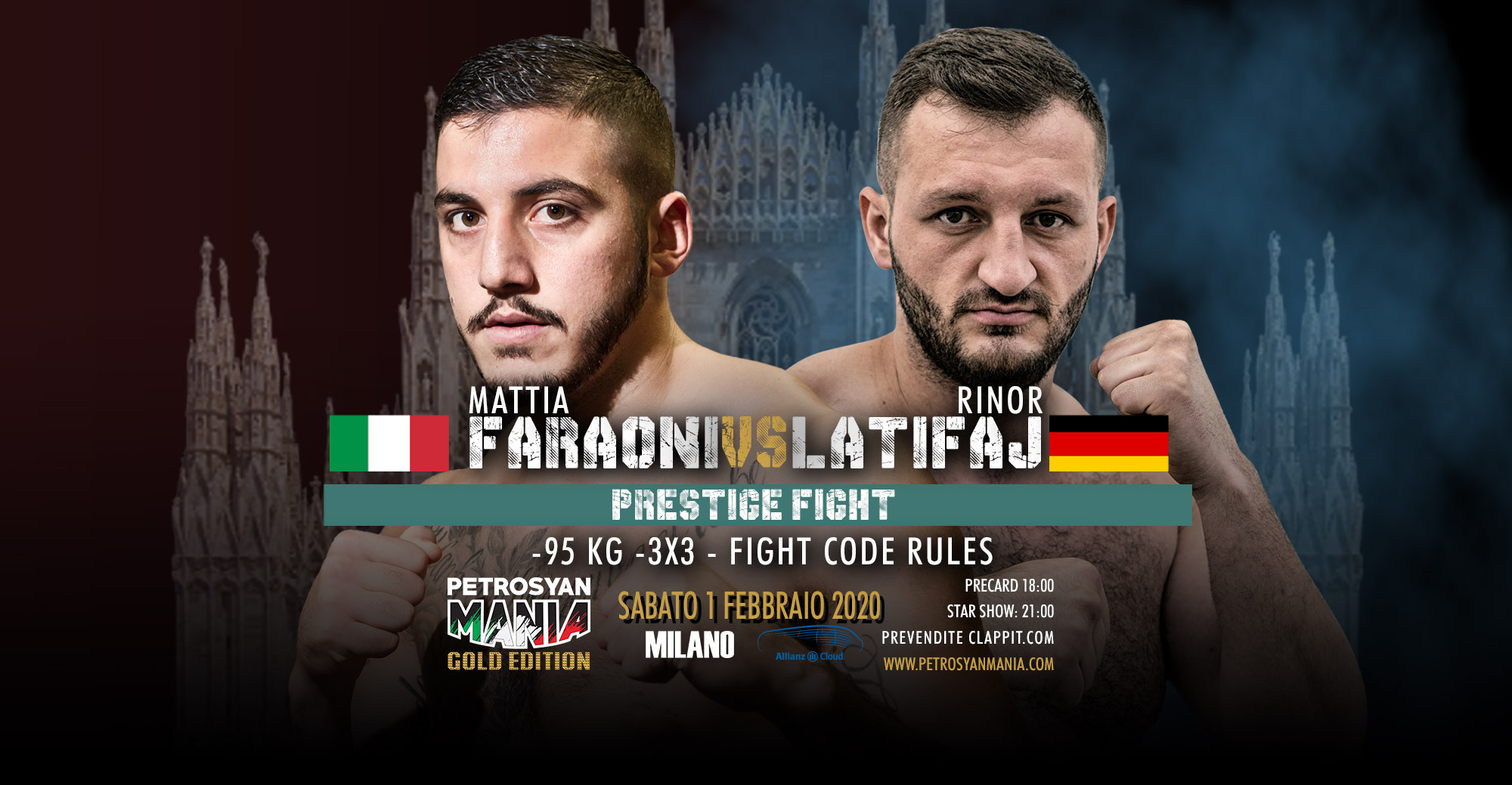 Mattia Faraoni VS Rinor Latifaj | Team Petrosyan